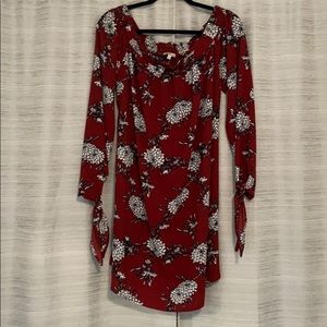 Off the shoulder dress